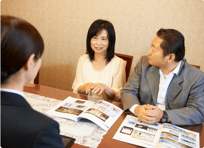 ご希望に合ったプランが完備されていること