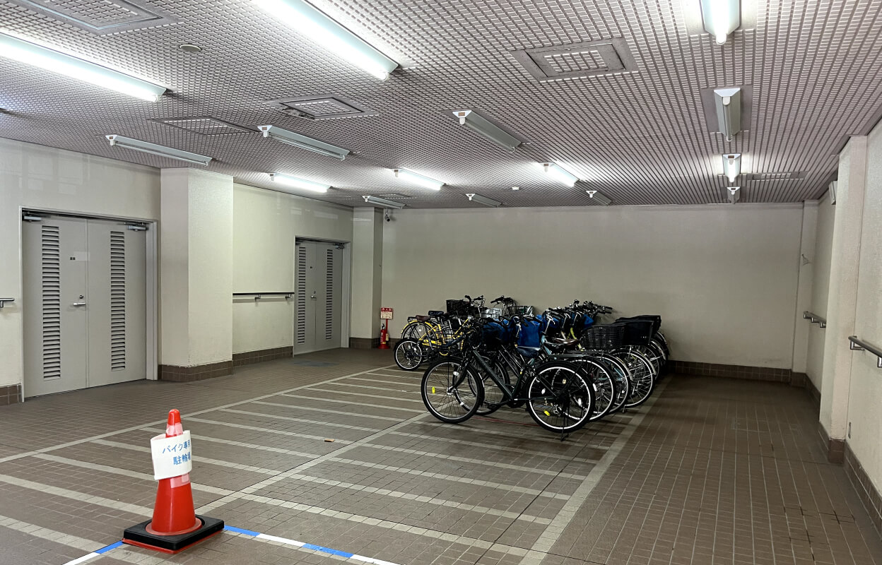 落合第一地域センター 駐輪場