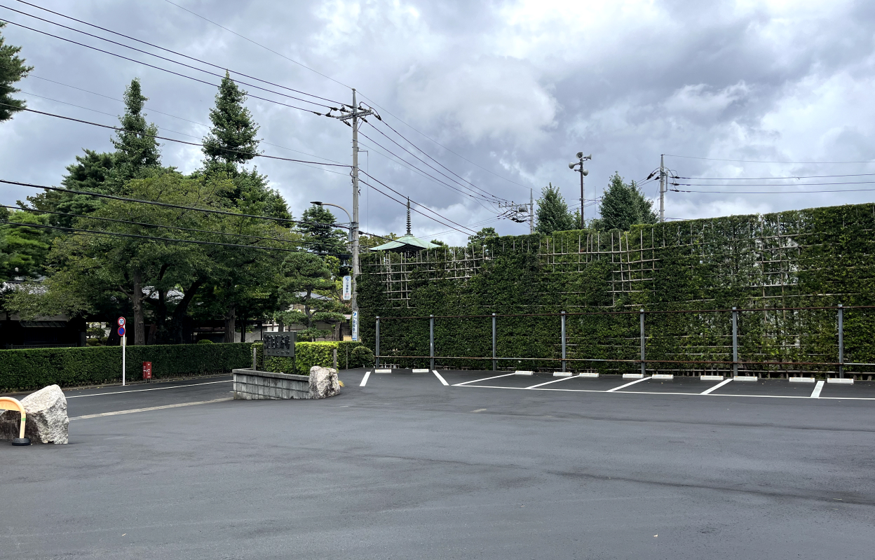 石神井寶亀閣斎場 駐車場