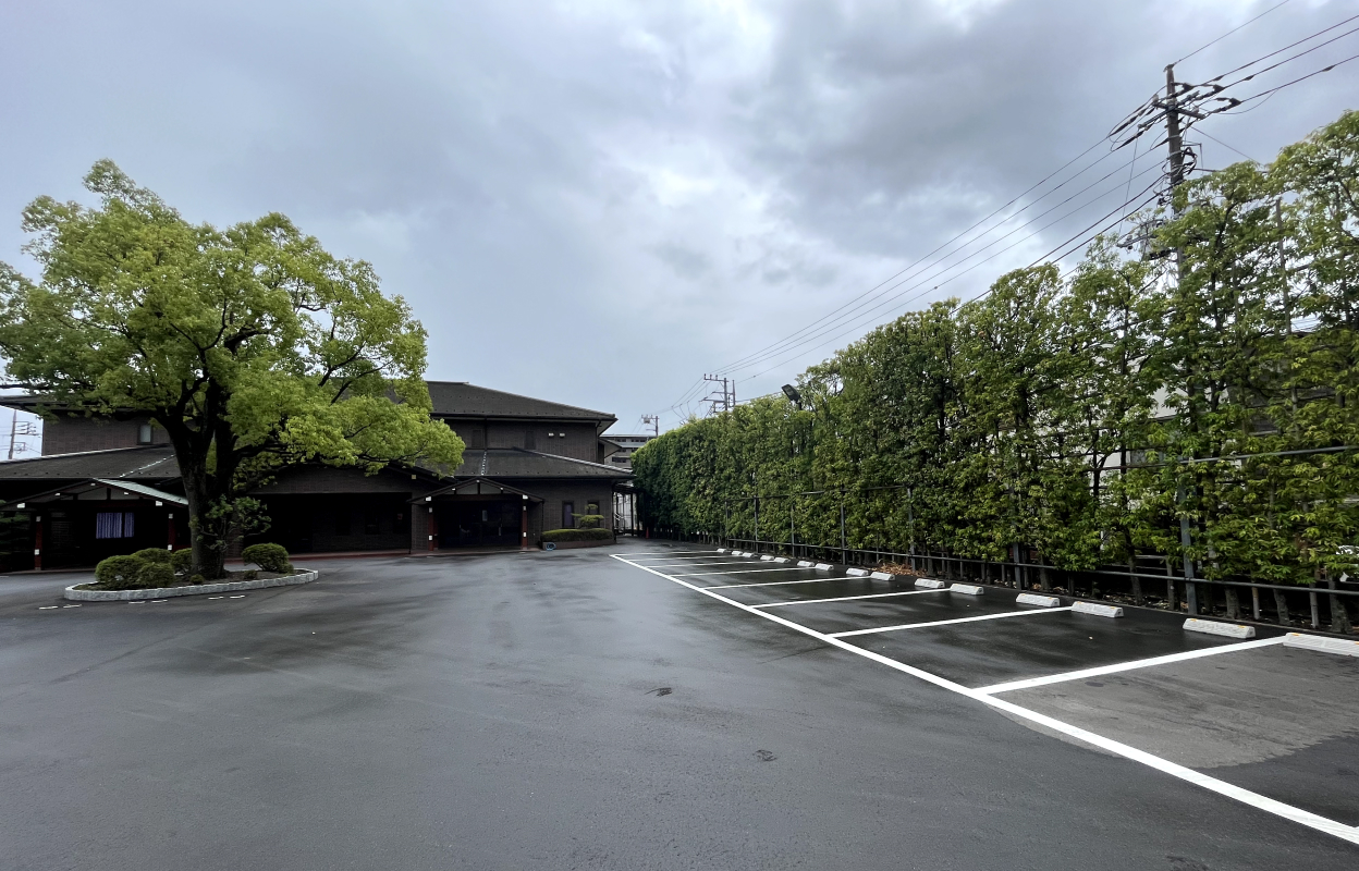 石神井寶亀閣斎場 駐車場