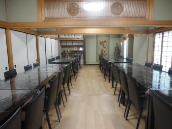 千松閣 本性寺内 会場