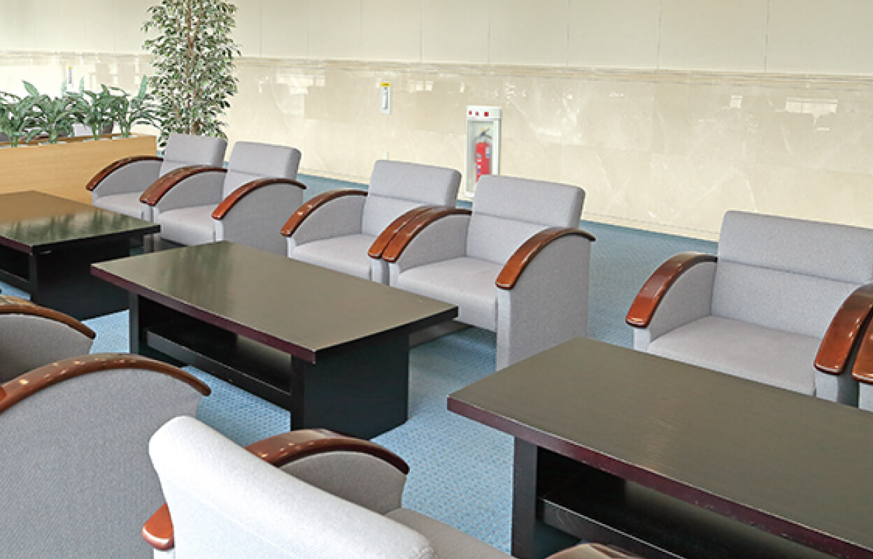 臨海斎場 ロビー