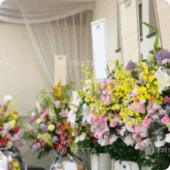 供花(きょうか)の確認と配列