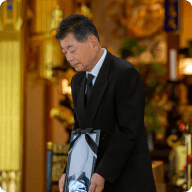 出棺前の喪主の挨拶