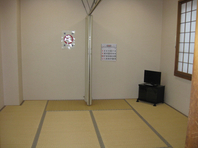 広域飯能斎場の遺族控室