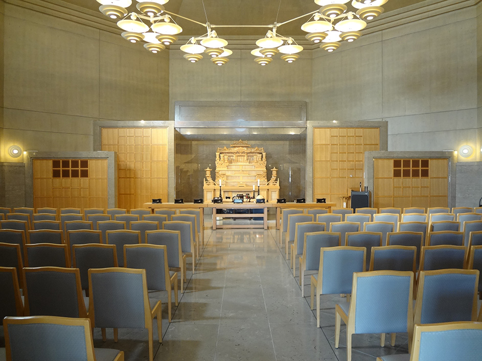 瑞穂斎場の大式場