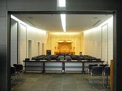 浦安市斎場の本館式場
