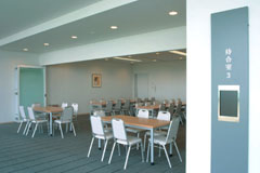 浦安市斎場の火葬待合室