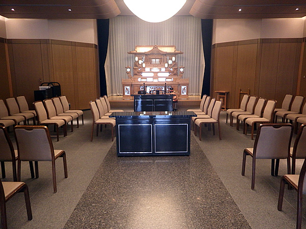 千葉市斎場の式場