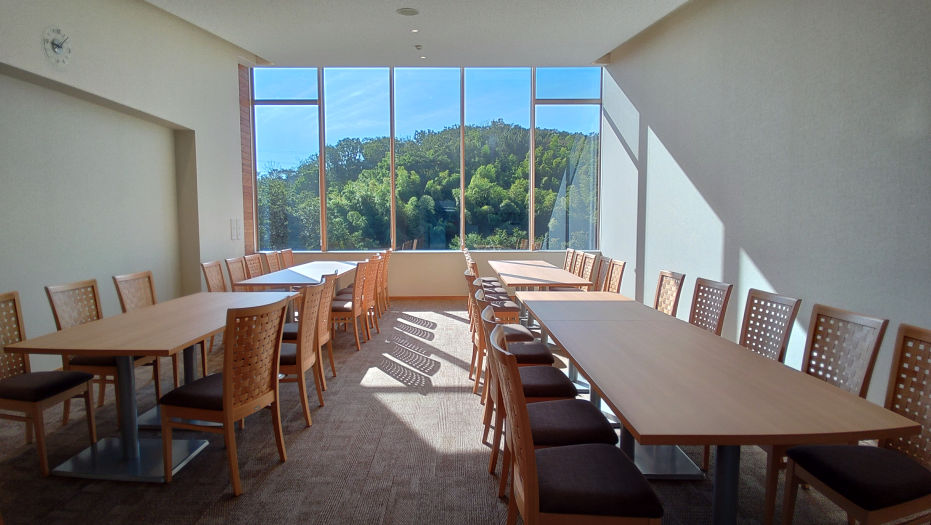 きみさらず聖苑の待合室