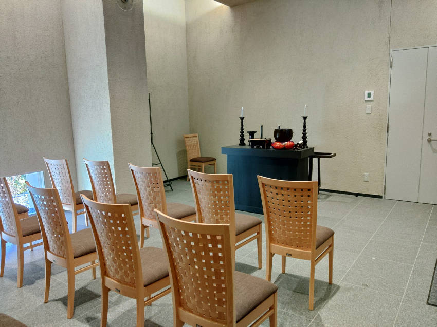 きみさらず聖苑のお別れ室