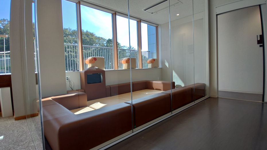 きみさらず聖苑のキッズコーナー