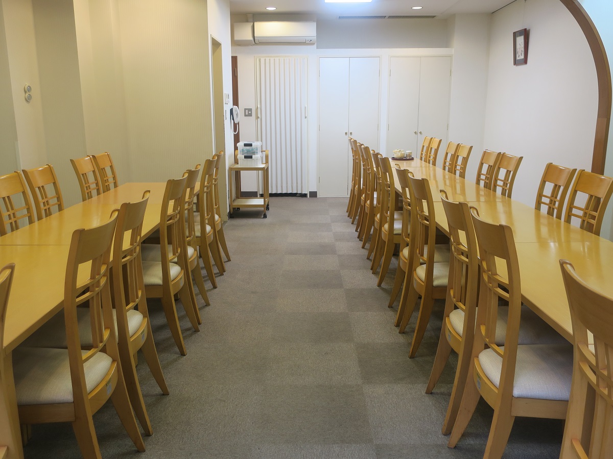 さくら斎場の待合室