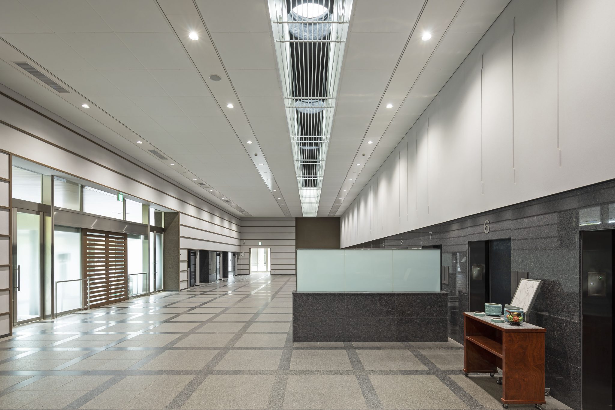 馬込斎場の告別ホール