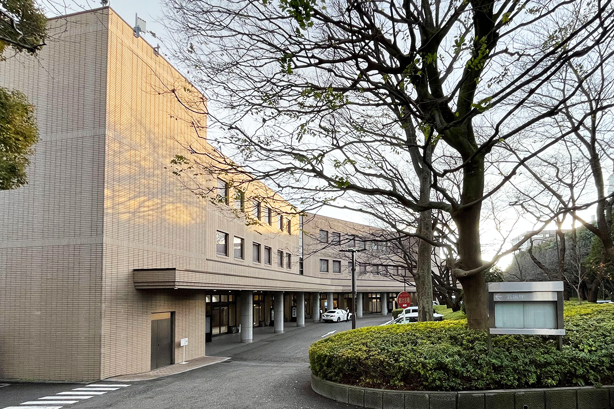 代々幡斎場の外観