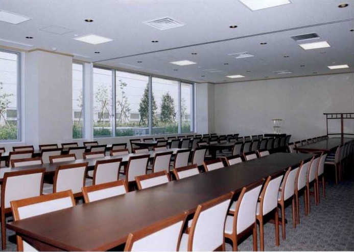 かわさき南部斎苑の休憩室