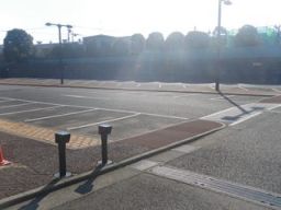 大和斎場の駐車場